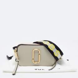Marc Jacobs Tri Color Leather Snapshot Camera Crossbody Bag