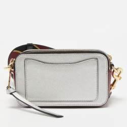 Pre Owned Marc Jacobs Tri Color Leather Snapshot Camera Crossbody Bag