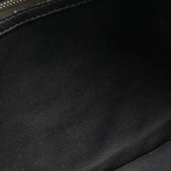 Marc Jacobs Dark Grey Quilted Leather Folded Clutch