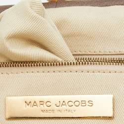 Pre Owned Marc Jacobs Beige Quilted Leather Little Stam Shoulder Bag
