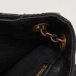 Marc Jacobs Black Quilted Leather Large Baroque Single Shoulder Bag