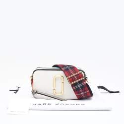 Marc Jacobs Tri Color Leather Snapshot Camera Crossbody Bag