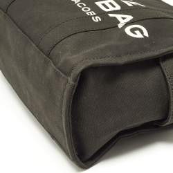 Marc Jacobs Black Canvas The Tote Bag 