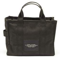 Marc Jacobs Black Canvas The Tote Bag 