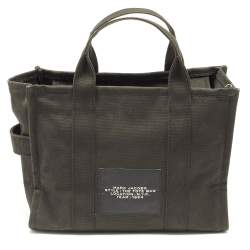 Marc Jacobs Black Canvas The Tote Bag 