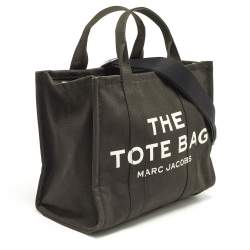 Marc Jacobs Black Canvas The Tote Bag 