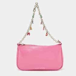 Marc Jacobs x Devon Lee Pink Leather Charms Bag