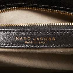 Pre Owned Marc Jacobs Dark Green/Black Quilted Leather Stam Shoulder Bag