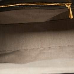 Pre Owned Marc Jacobs Dark Green/Black Quilted Leather Stam Shoulder Bag