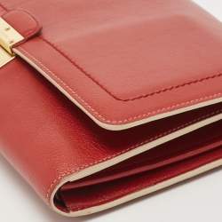 Marc Jacobs Rust Leather All In One Crossbody Bag