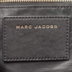 Marc Jacobs Black Nylon Sequin Embellished Wingman Tote