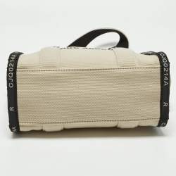 Pre Owned Marc Jacobs Beige Canvas Mini The Tote Bag