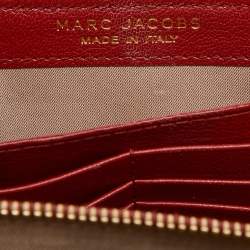 Marc Jacobs Rust Quilted Leather Flap Chain Clutch