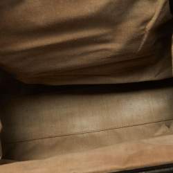 Pre Owned Marc Jacobs Dark Brown Quilted Leather Stam Bag