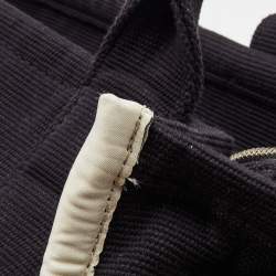 Pre Owned Marc Jacobs Black/White Canvas The Tote Bag