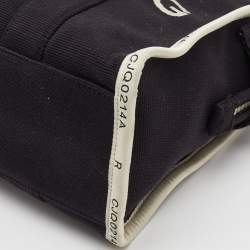 Pre Owned Marc Jacobs Black/White Canvas The Tote Bag