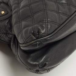 Pre Owned Marc Jacobs Black Quilted Leather Cecilia Bag