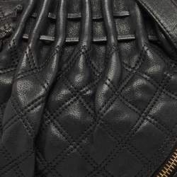 Pre Owned Marc Jacobs Black Quilted Leather Cecilia Bag