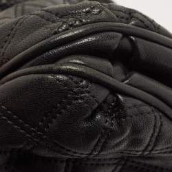 Pre Owned Marc Jacobs Black Quilted Leather Cecilia Bag