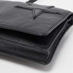 Pre Owned Marc Jacobs Black Star Patchwork Leather Clutch Bag