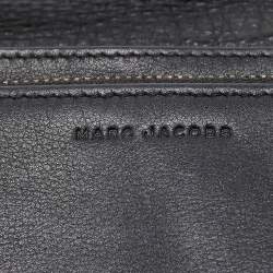 Pre Owned Marc Jacobs Black Star Patchwork Leather Clutch Bag