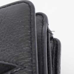 Pre Owned Marc Jacobs Black Star Patchwork Leather Clutch Bag