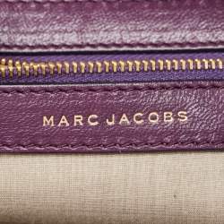 Marc Jacobs Purple Quilted Leather Spring Street Satchel