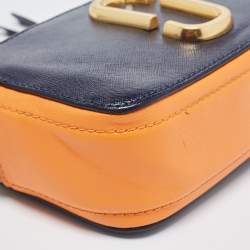 Marc Jacobs Tri Color Leather Snapshot Camera Crossbody Bag
