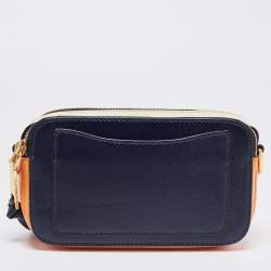 Marc Jacobs Tri Color Leather Snapshot Camera Crossbody Bag