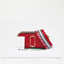Marc Jacobs Tri Color Leather Snapshot Camera Crossbody Bag