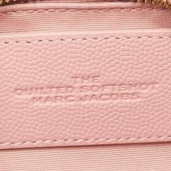 Marc Jacobs Pink Quilted Leather The Softshot 17 Crossbody Bag