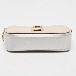 Marc Jacobs Tri Color Leather Snapshot Camera Crossbody Bag