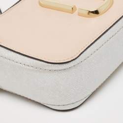 Marc Jacobs Tri Color Leather Snapshot Camera Crossbody Bag