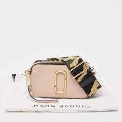 Marc Jacobs Tri Color Leather Snapshot Camera Crossbody Bag