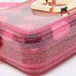 Marc Jacobs Pink Fabric and Jelly The Snapshot Camera Crossbody Bag