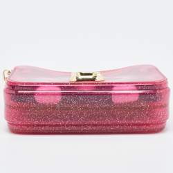 Marc Jacobs Pink Fabric and Jelly The Snapshot Camera Crossbody Bag