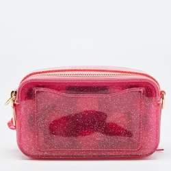 Marc Jacobs Pink Fabric and Jelly The Snapshot Camera Crossbody Bag