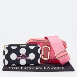 Marc Jacobs Pink Fabric and Jelly The Snapshot Camera Crossbody Bag