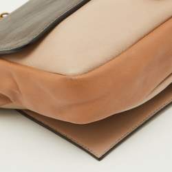 Marc Jacobs Multicolor Leather and Watersnake Leather Flap Shoulder Bag