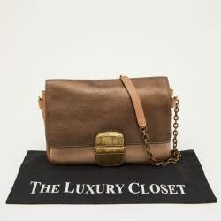 Marc Jacobs Multicolor Leather and Watersnake Leather Flap Shoulder Bag