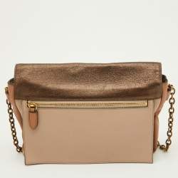 Marc Jacobs Multicolor Leather and Watersnake Leather Flap Shoulder Bag