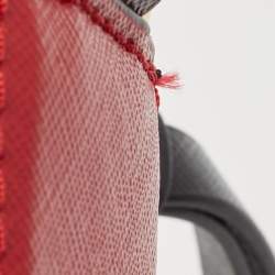 Marc Jacobs Black/Red Leather Snapshot Camera Crossbody Bag