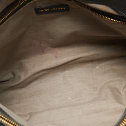 Pre Owned Marc Jacobs Dark Grey Quilted Leather Flap Shoulder Bag