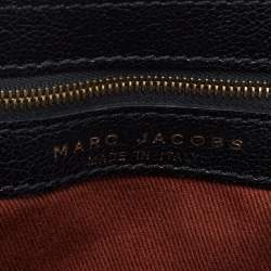 Pre Owned Marc Jacobs Black Quilted Leather Little Stam Shoulder Bag