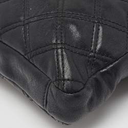 Marc Jacobs Black Quilted Leather Chain Crossbody Bag
