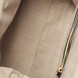 Pre Owned Marc Jacobs Green/Black Quilted Leather Stam Satchel