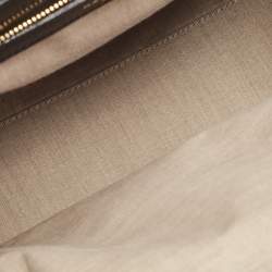 Pre Owned Marc Jacobs Green/Black Quilted Leather Stam Satchel