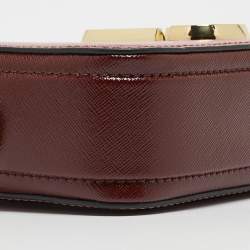 Marc Jacobs Tri Color Leather Snapshot Camera Crossbody Bag