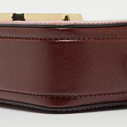 Marc Jacobs Tri Color Leather Snapshot Camera Crossbody Bag