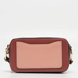 Marc Jacobs Tri Color Leather Snapshot Camera Crossbody Bag